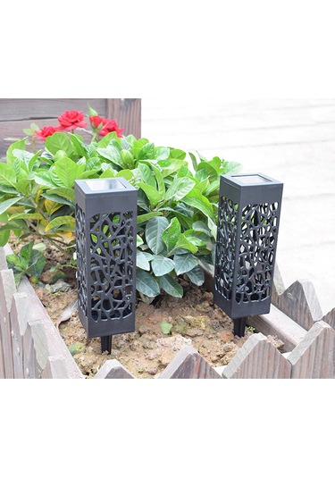 Ximistore9 Güneş Enerjili Bahçe Aydınlatma: Otomatik Açma/kapama, Ip65 Su Geçirmez, 6'lı Set, Sıcak Işık, Dekoratif Gölge Efekti. Ilık Beyaz