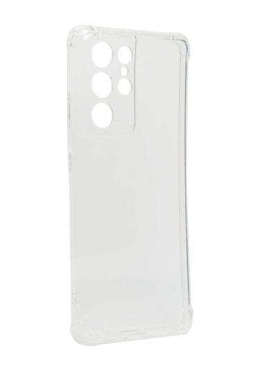 Galaxy S21 Ultra Kılıf Zore Kamera Korumalı Nitro Anti Shock Sili Renksiz