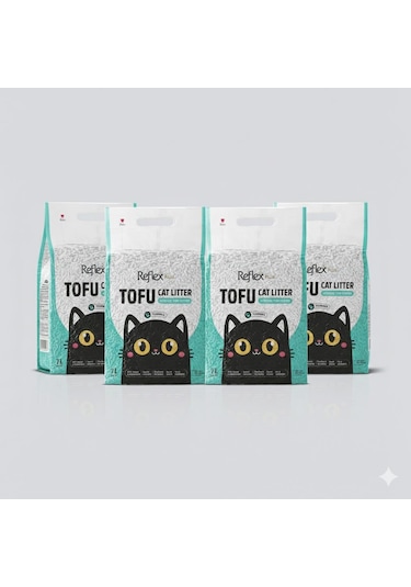 Reflex Tofu Marsilya Sabunu Kokulu Kedi Kumu 4 X 7 Lt