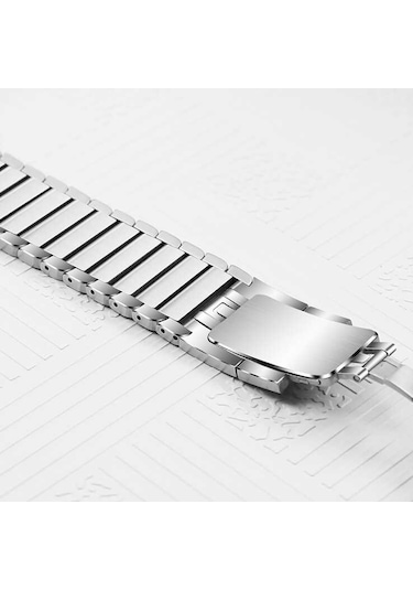 Biriva Home Watch 10 46mm Uyumlu Krd-35 Metal Kordon-siyah