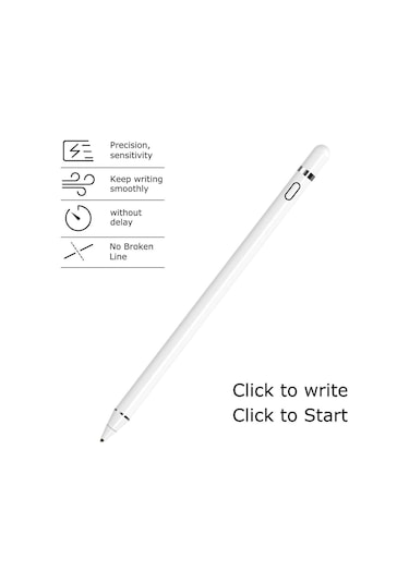 Dokunmatik Şarjlı Tablet Kalem Stylus iPad Uyumlu Samsung Çizim