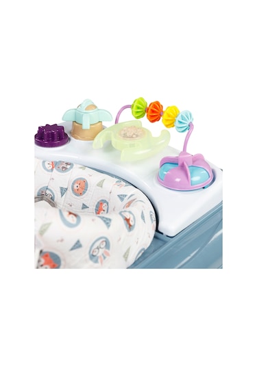 Baby Force Lüks Müzikli Yürüteç Gri