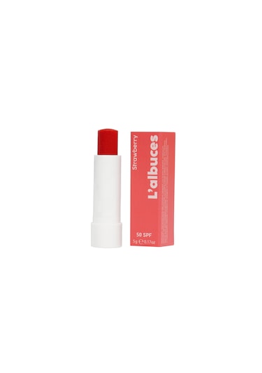 L'albuces Strawberry Lip Balm Dudak Nemlendirici SPF50