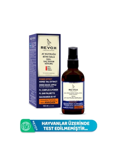 Revox At Kuyruğu Bitki Özlü Özel Saç Bakım Serumu 100 ML