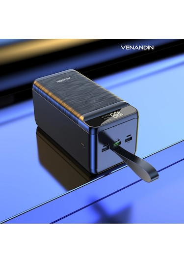 Venandin Pwb80a1 22,5 W 80,000mah Powerbank Siyah