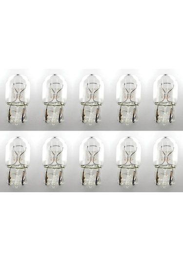 12v 21w T20 Dipsiz Ampul Tek Duy Stop Sinyal Ampulü 10 Adet
