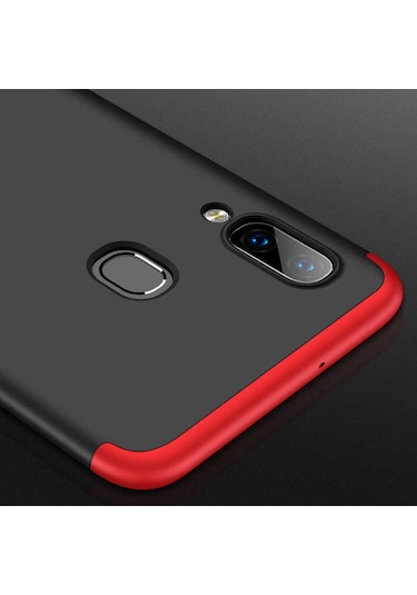 Samsung Uyumlu Galaxy A10s Kılıf Zore Ays Kapak Gold