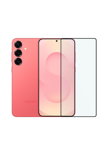 Safeus Tam Kaplayan Parmak İzi Bırakmayan Safir Ekran Koruyucu Cam , Samsung S25 Plus İle Uyumlu