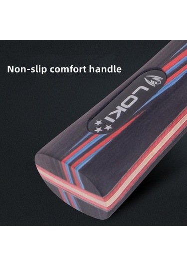 Lokı X2 1pcs Cs/short Handl Lokı X1/x2/x3 Ittf Ping Pong Sopası Profesyonel Raket Yüksek Esneklik Sünger Kauçuk Ping Pong Sopası Raket Çantası İle