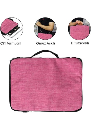 Samsung Tab S10 Ultra 14.6 İnch Uyumlu Tablet Çanta+pembe Al8127