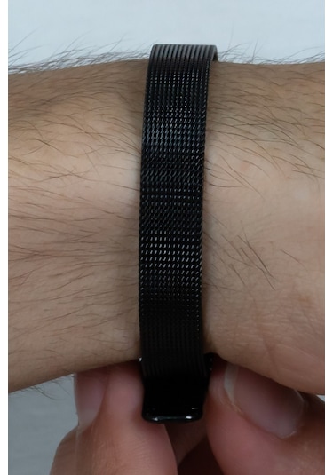 Kordon Kemer Örgü Hasır Erkek Çelik Bileklik Scb03