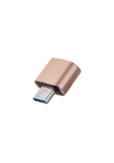 Gplus Apple Uyumlu MacBook Pc Telefon Usb Typec Çevirici Otg Gold