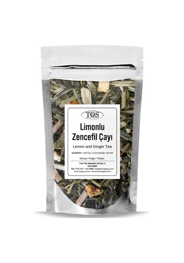 Tos The Organic Spices Limonlu ve Zencefil Çayı 40 G