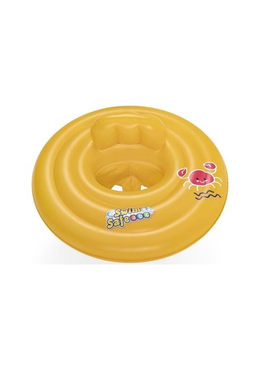 Bestway Swim Safe ABC 69cm Wondersplash Round Baby Boat [Bebe Flatörü] Çok Renkli