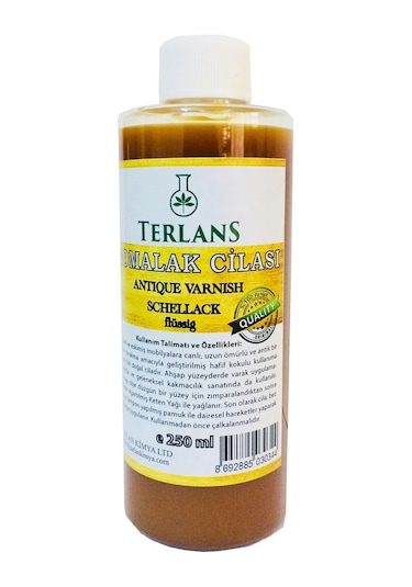 Terlans Doğal Ahşap Cilası Gomalak 250 ML