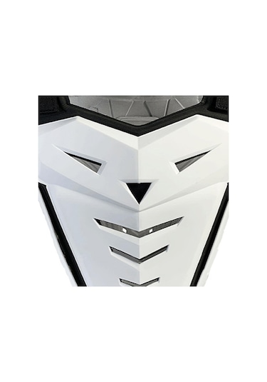 Suntek Bisiklet Kayak Motosiklet Için Göğüs Koruyucu Dişli Beyaz