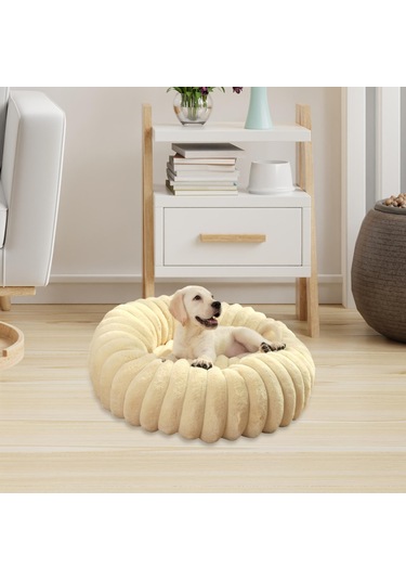Suntek Köpek Sakinleştirici Yatak Isıtıcı Evcil Hayvan Bej-50cm