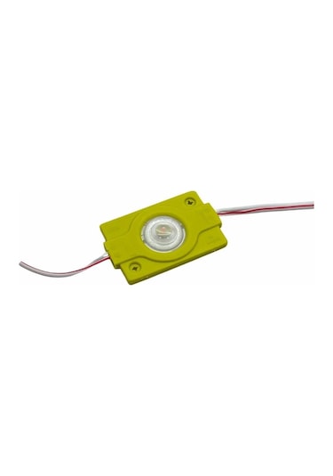12v Parmak Lamba Modül Led Sarı 45 30 Mm