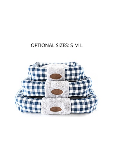 Leezsing Evcil Hayvan Yatağı Yumuşak Köpek Yatağı Dikdörtgen Kulübe Kedi Yatağı Yavru Köpek Yastığı Sıcak Evcil Hayvan Sepeti Malzemeleri Mat