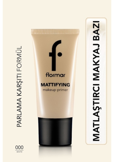 Flormar Yağlanma Önleyici Mat Makyaj Bazı - Mattifying Make-Up Primer - 000 - 8690604534685