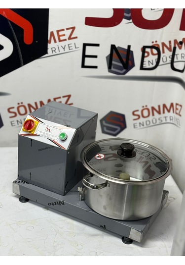 Sönmez Soğan Doğrama Makinası 13 Litre 4 Bıçaklı Profesyonel