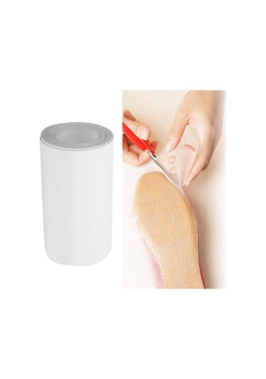 Homyl Ayakkabı Tabanı Çıkartmalar Sapları Altı Topuk Beyaz