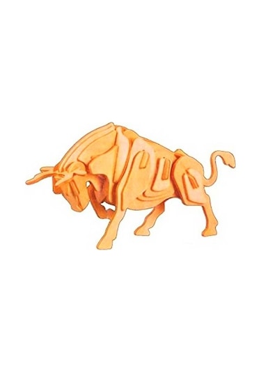 Ahşap 3d Boğa Maketi Puzzle