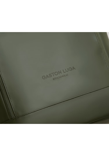 Gaston Luga Spläsh Rolltop 16" Sırt Çantası - Olive Siyah