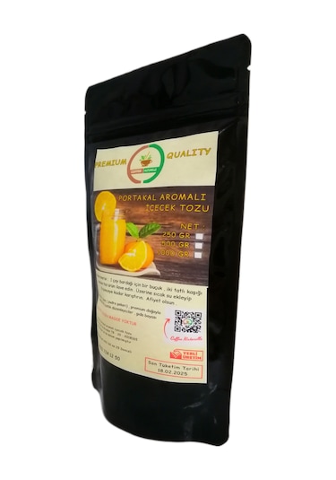 Coffee Naturelle Portakal Aromalı İçecek Tozu Oralet 1 KG