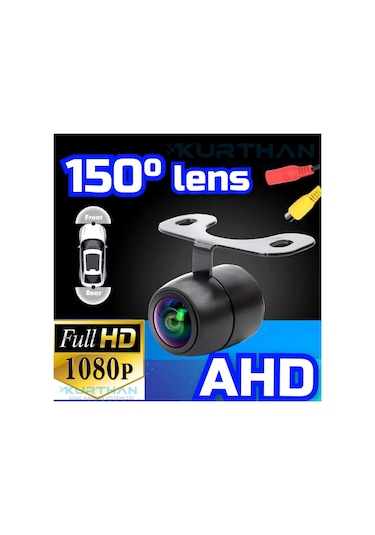 Ahd 1080p Kelebek Kamera 150'' Geniş Açılı Lens 12 Volt