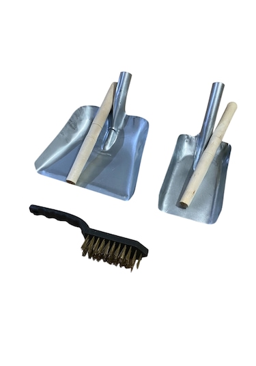 Mobilreyon Mangal Kürek Seti,2 Adet Soba Kömür Küreği,fırça