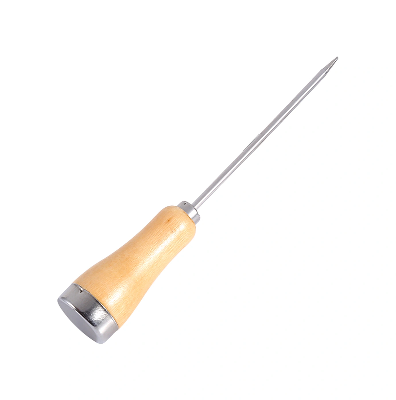 Wezone Ahşap Saplı Paslanmaz Çelik Buz Çakısı - Buz Bloklarını Kolay Böl, Soğutucuda Temizlik, Güvenli Tutuş Diğer