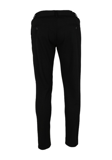 Erkek Jogger Pantolon Bel Bağcıklı Dar Kesim Rar01351 Siyah