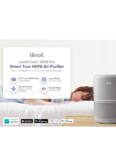 Levoit Core 300S Pro Akıllı Hava Temizleme Cihazı