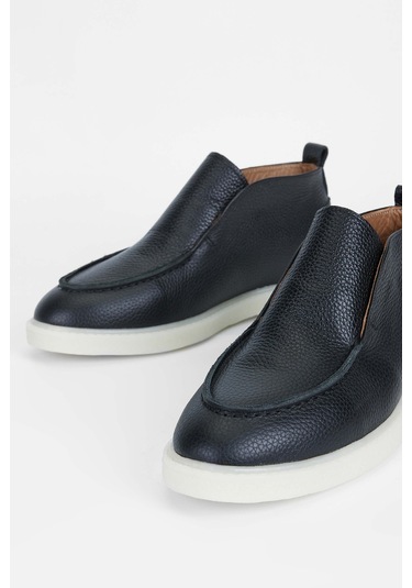 Tamer Tanca Kadın Hakiki Deri Siyah Casual Bot 902 2850 Bn Bot Sk23/24 Sıyah Fltr Siyah