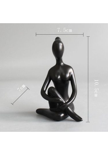 Suntek Dolap İç Mekan Masa Orta Parçası İçin Küçük Yoga 7,5 Cm X 7 Cm X 10,5 Cm