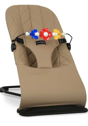 Merfbaby Oyuncaklı Ana Kucağı - Kahve