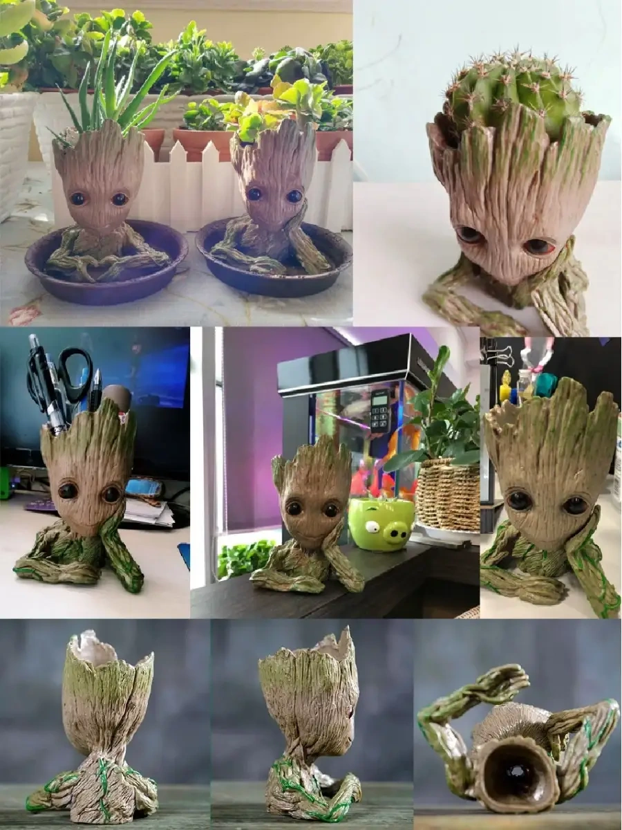 Maks Store Güzellik Gru Ve Vazo, Çiçek Saksısı Ve Organizatör 26991650 Çimen Yeşili