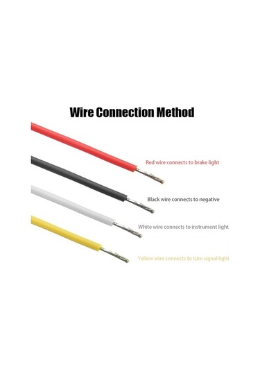 Ebitda 12-30v 100 Led Su Geçirmez 3 Ü 1 Arada Kamyon Fren Sinyal Lambası, Optik