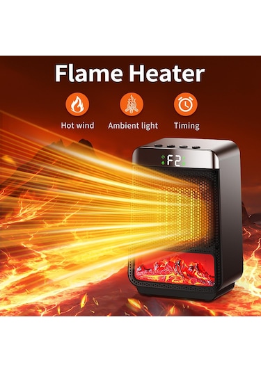 Suntek Elektrikli Şömine Isıtıcı Yaratıcı Ab Adaptör