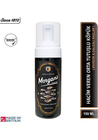 Morgan's Pomade Body Building Mousse - Doku Kazandıran Köpük 150 ML