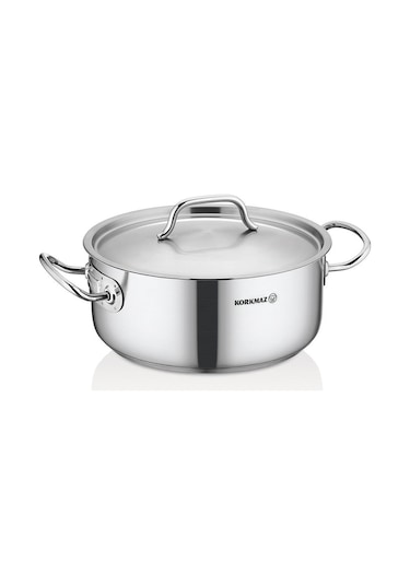 Korkmaz Proline Gastro 18X8 CM Kısa Tencere