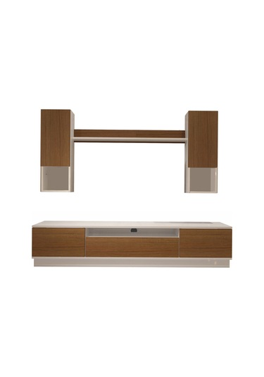 Decoraktiv Trendstyle 5das Mdf Tv Ünitesi Tv Sehpası Beyaz - Ceviz