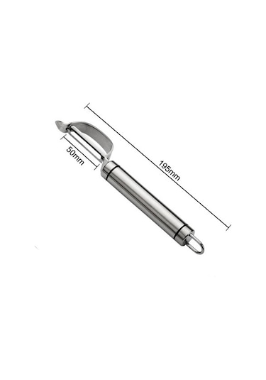 Cbtx Paslanmaz Çelik Soyucu Meyve Bıçağı Planya Çok Fonksiyonlu Mutfak Kazıyıcı Patates Soyma Bıçağı Yay Planya