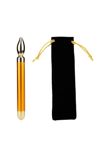 Masaj Aletleri Altın Elektrikli Masaj Aleti Göz Kremi Masaj Göz Yüz Güzellik Kalemi Altın Çok Renkli