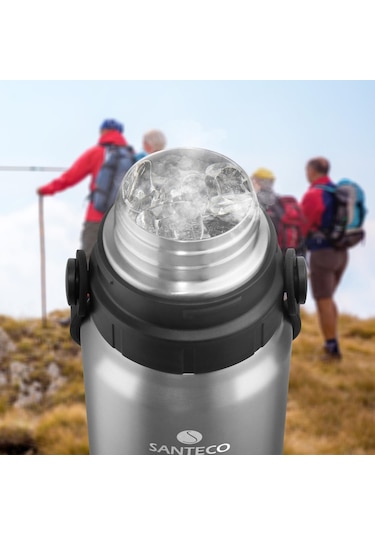 Schafer Santeco Çelik Termos 1200 Ml İnox