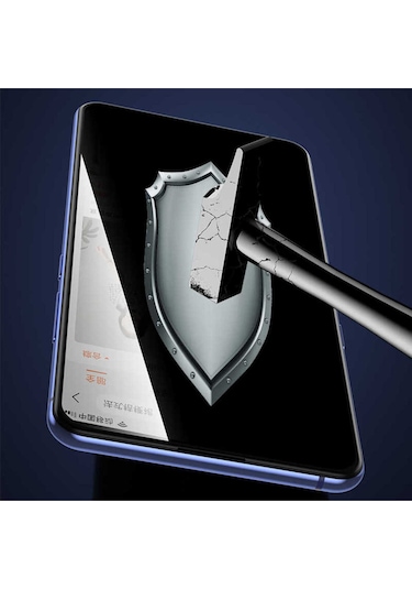 Oppo Reno 2z Uyumlu Davin 5d Privacy Cam Nxxa Ekran Koruyucu