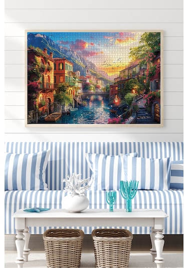 Anatolian 2000 Parçalık Puzzle - Akdeniz Kasabası 3969