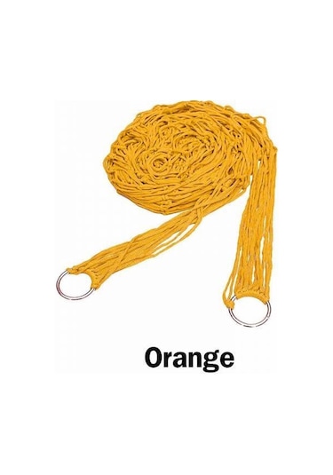 Turuncu Plaj Hamak Taşınabilir Hamak Örgü Net Halat Açık Kamp Bahçe Salıncağı Asılı Yatak Turuncu Turuncu Plaj Hamak Taşınabilir Hamak Örgü Net Halat Açık Kamp Bahçe Salıncağı Asılı Yatak Turuncu