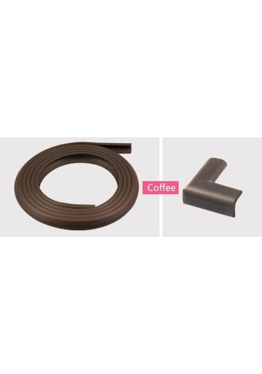 Kauçuk Kenar + Köşe Koruma Kahve Set